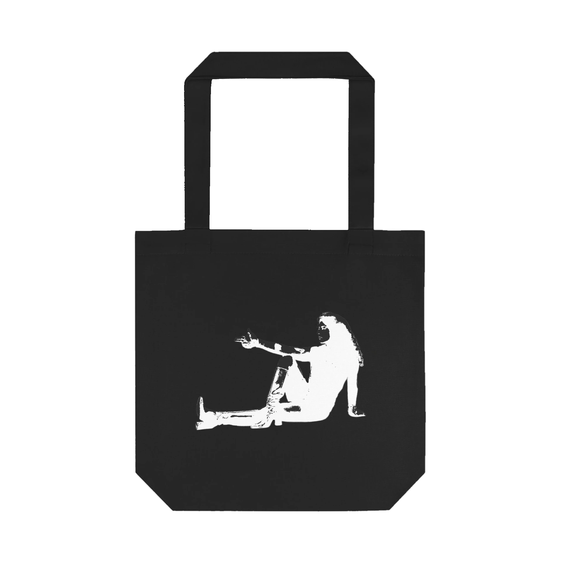 Tote bag negra frente