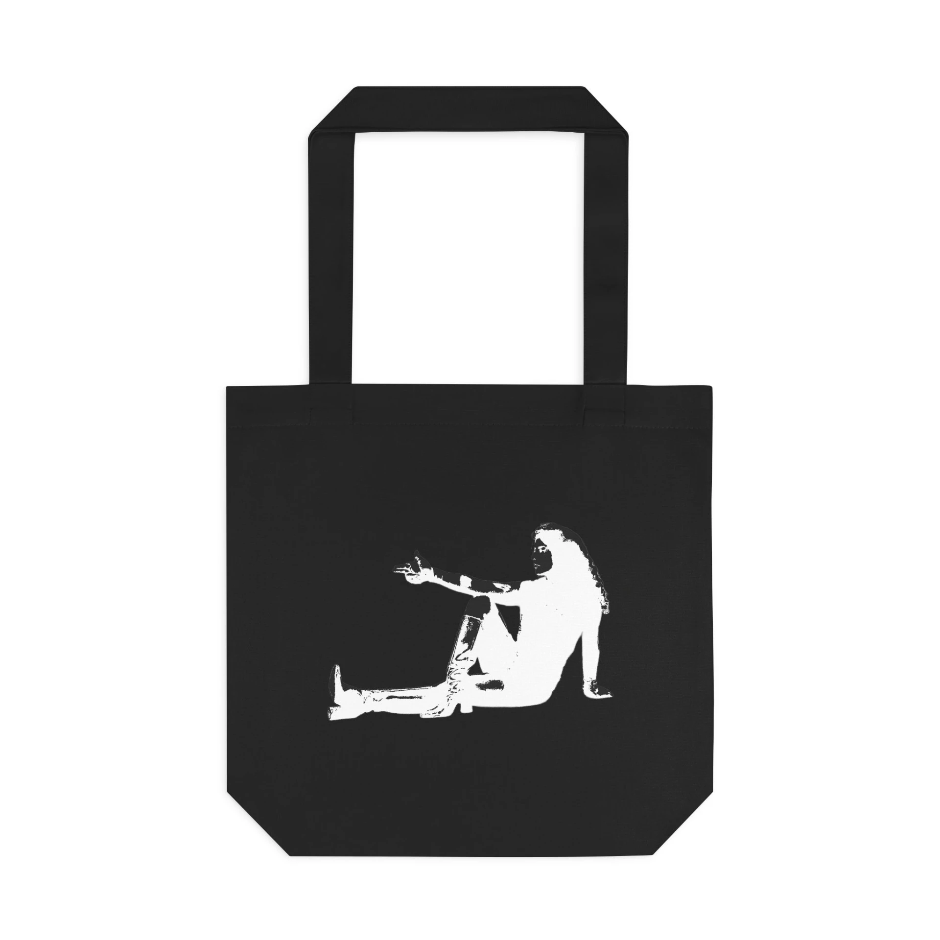 Tote bag negra frente