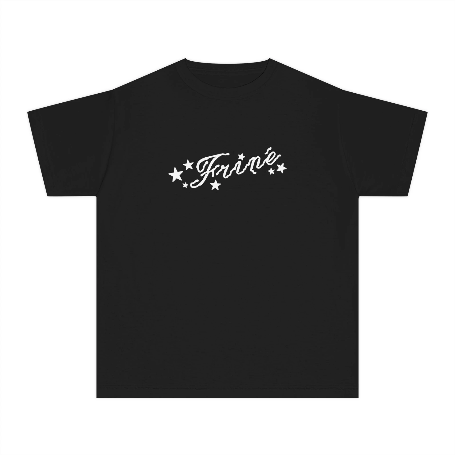 Playera negra Friné frente
