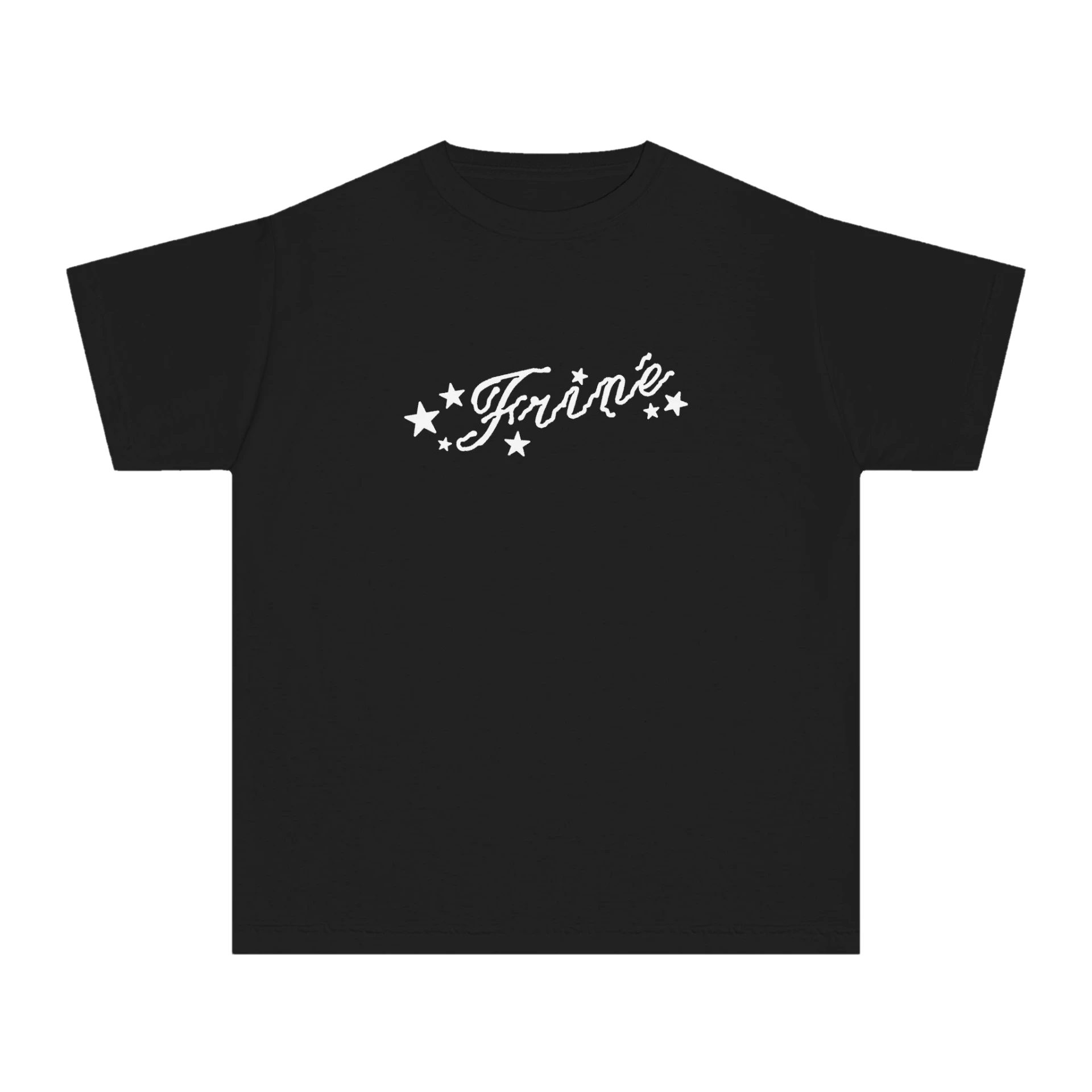 Playera negra Friné frente